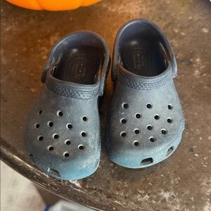 CROCS Kids Navy Blue Classic Clog